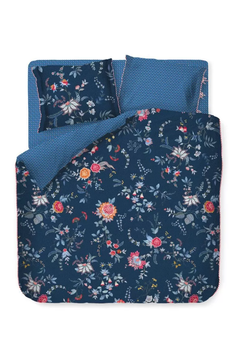 Bettbezüge<Pip Studio Bettbezug Flower Festival Dunkel Blau