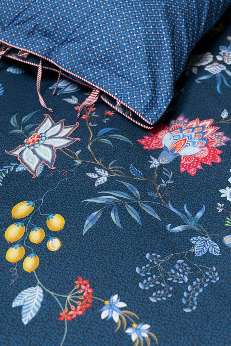 Bettbezüge<Pip Studio Bettbezug Flower Festival Dunkel Blau