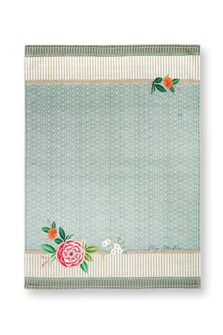 Geschirrtuch<Pip Studio Blushing Birds Geschirrhandtuch Blau