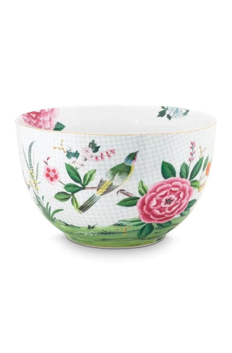 Salatschüsseln<Pip Studio Blushing Birds Grose Schale 23 Cm Weis