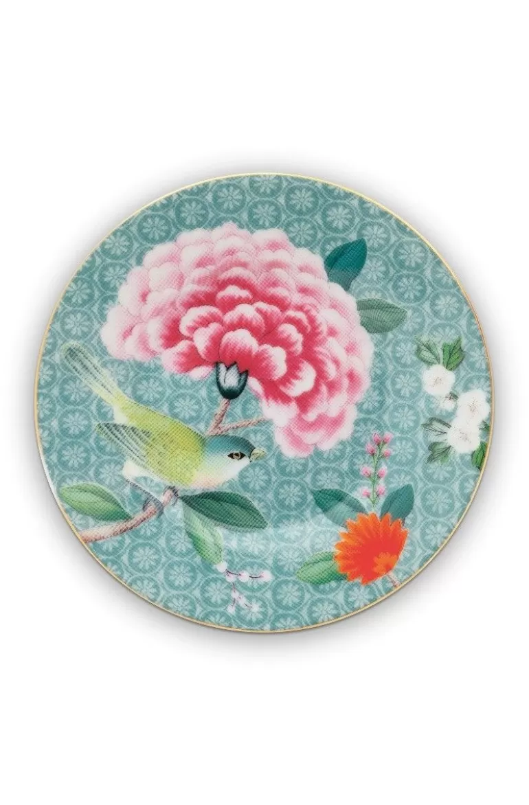 Gebäckteller<Pip Studio Blushing Birds Petit Four 12 Cm Blau