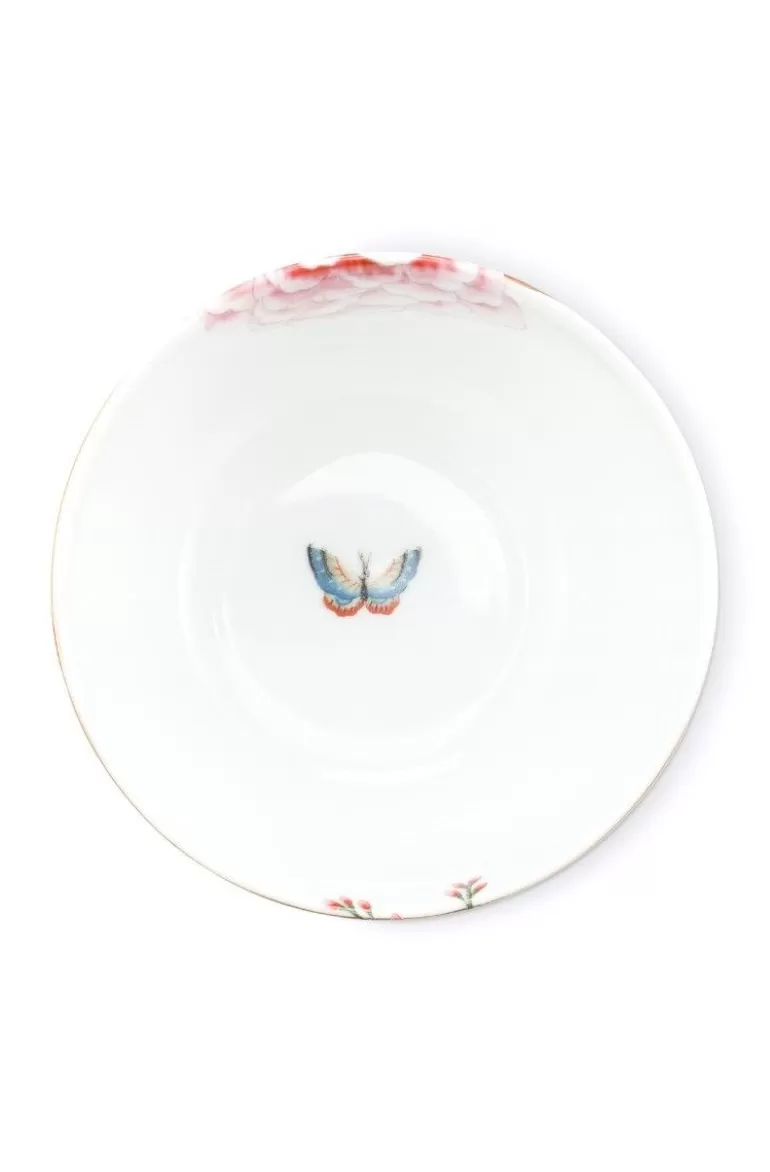 Schalen<Pip Studio Blushing Birds Schale 12 Cm Weis