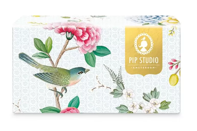 Tasse & Untertasse<Pip Studio Blushing Birds Set/2 Espresso Tassen & Untertassen Weis