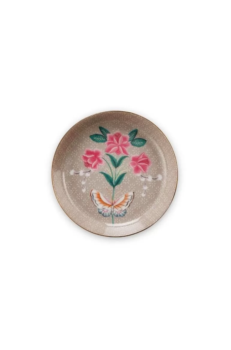 Teebeutelablage<Pip Studio Blushing Birds Teebeutelablage 9 Cm Khaki