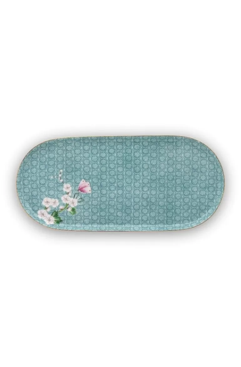 Zuckerdose<Pip Studio Blushing Birds Zucker- Und Milchschale Blau