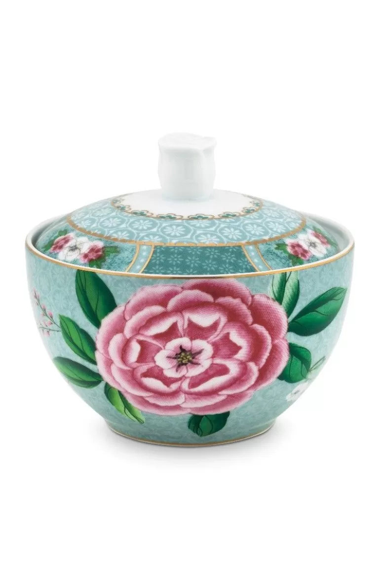 Zuckerdose<Pip Studio Blushing Birds Zuckerdose Blau
