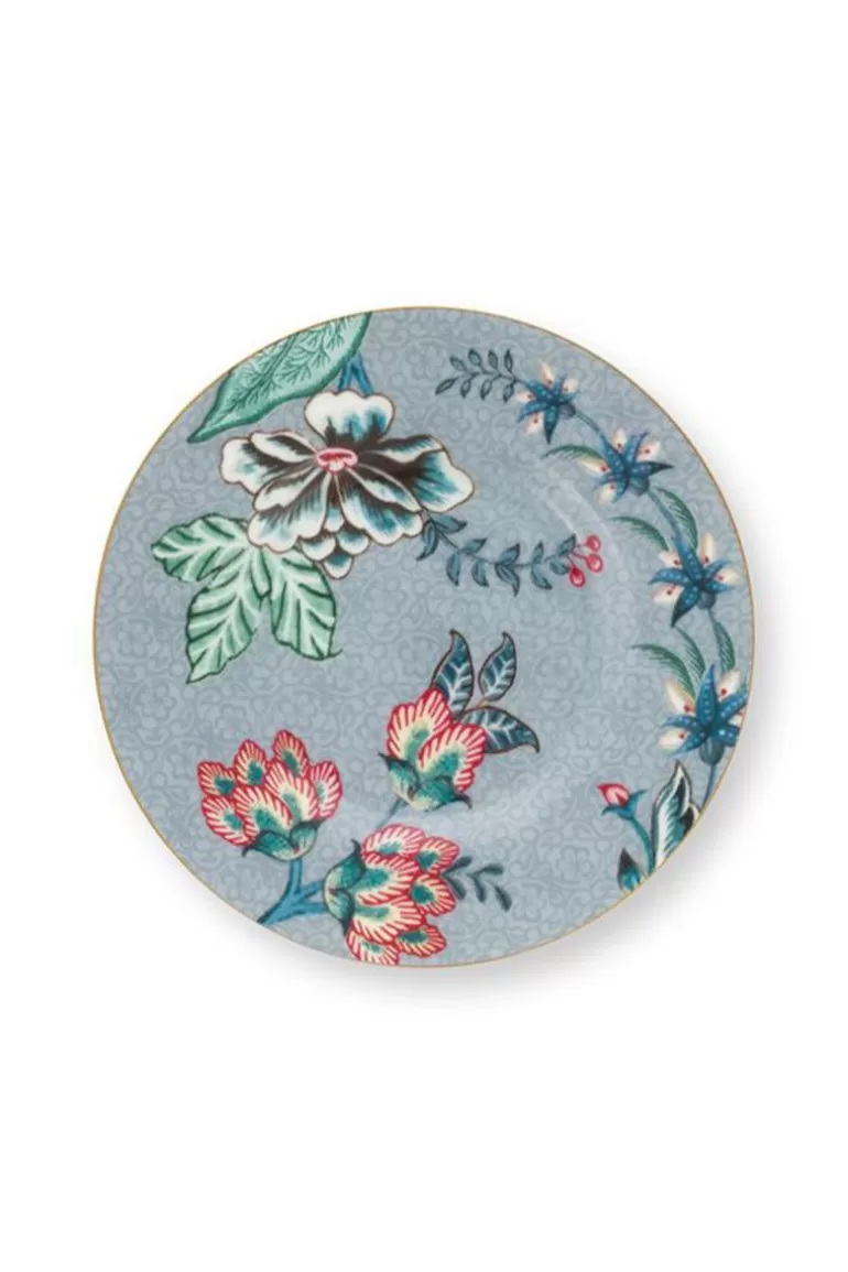 Gebäckteller<Pip Studio Flower Festival Petit Four Hell 12 Cm Blau