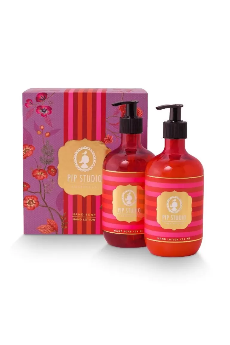 Körperpflege<Pip Studio Geschenkset Handseife & Handlotion Jasminteeblatter 475Ml