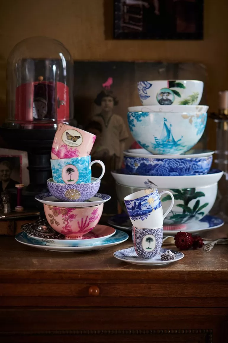 Espresso Tasse<Pip Studio Heritage Espresso Tasse Fliese Blau
