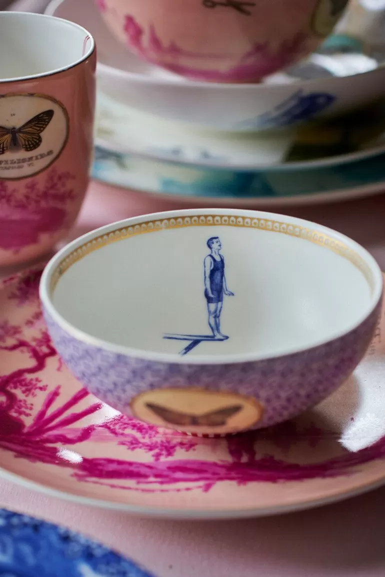 Gebäckteller<Pip Studio Heritage Gebäckteller Bemalt Rosa 18 Cm