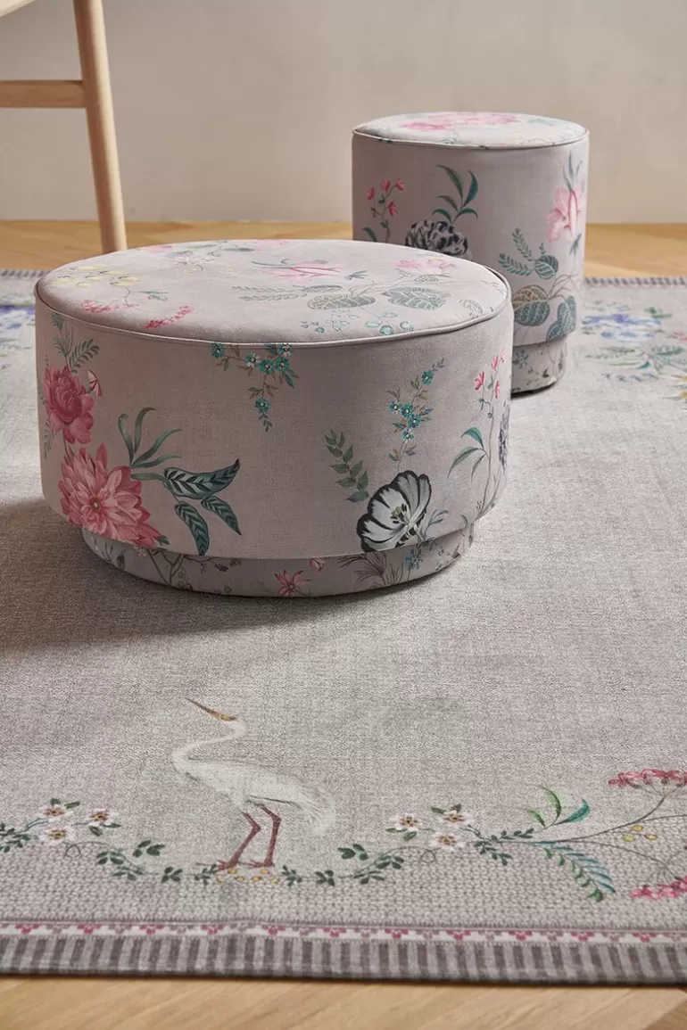 Hocker Und Stühle<Pip Studio Hocker Medium Fleur Grandeur Khaki