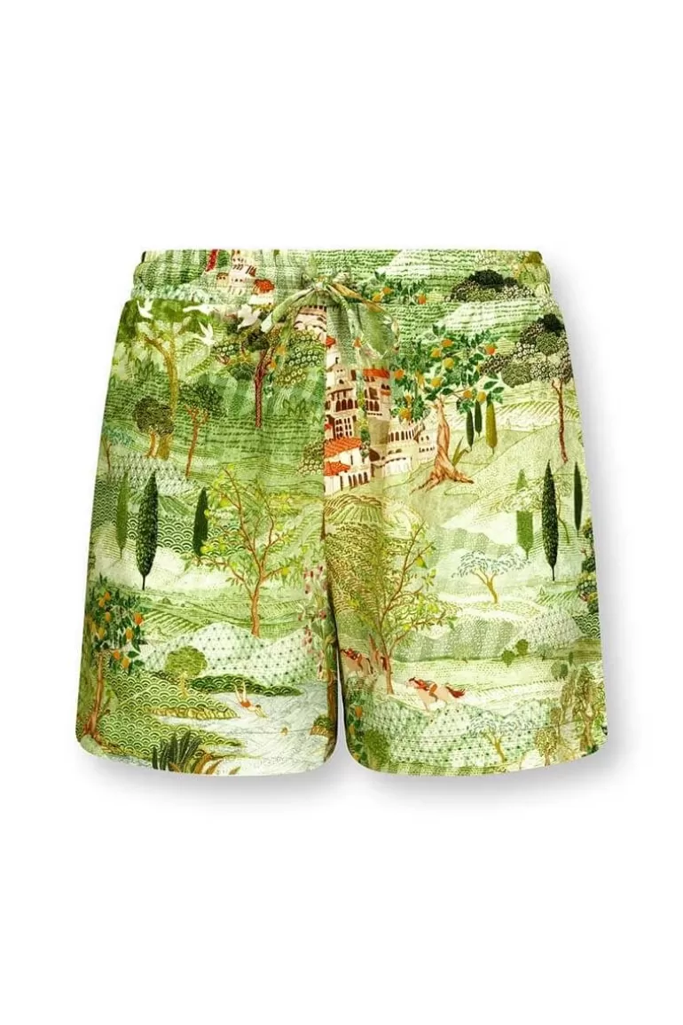 Shorts<Pip Studio Kurze Hose Toscana Grun