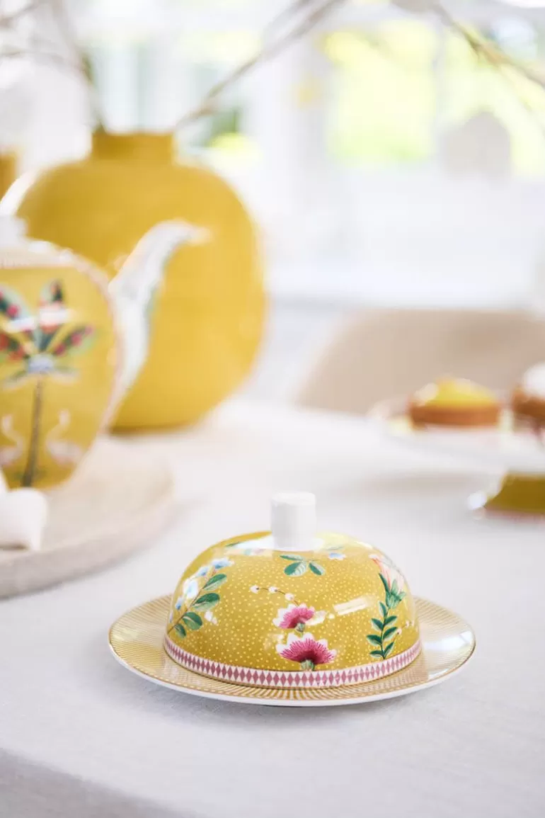 Butterschalen<Pip Studio La Majorelle Butterschale Runde Gelb