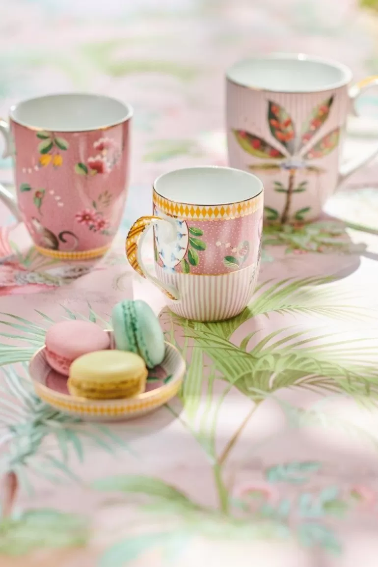 Kaffeetassen<Pip Studio La Majorelle Tasse Klein Rosa