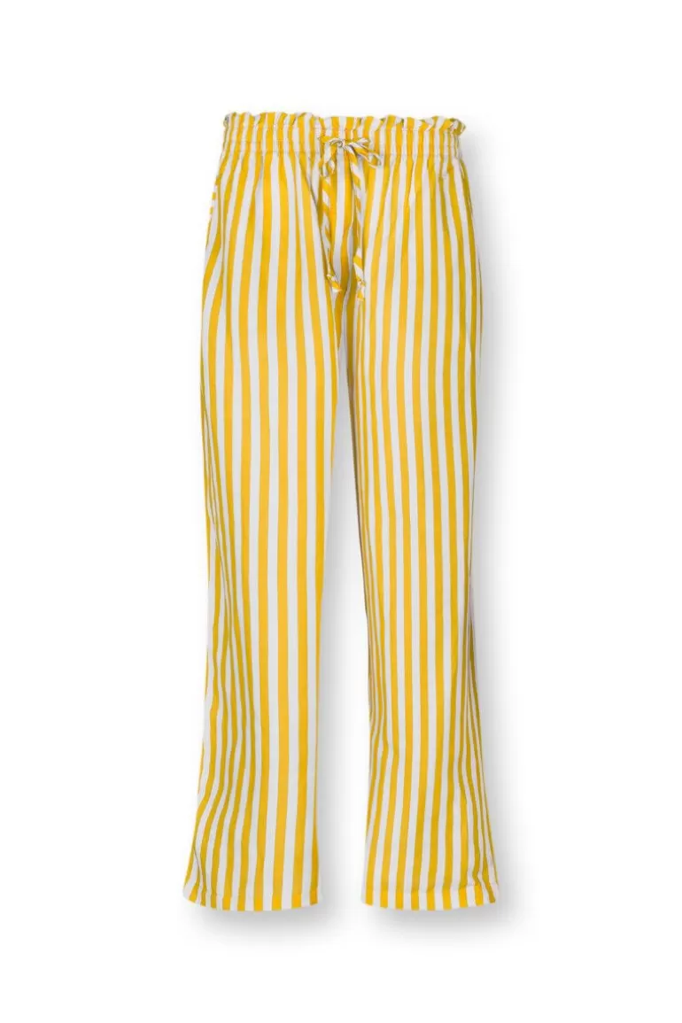 Hosen<Pip Studio Lange Hose Sumo Stripe Gelb