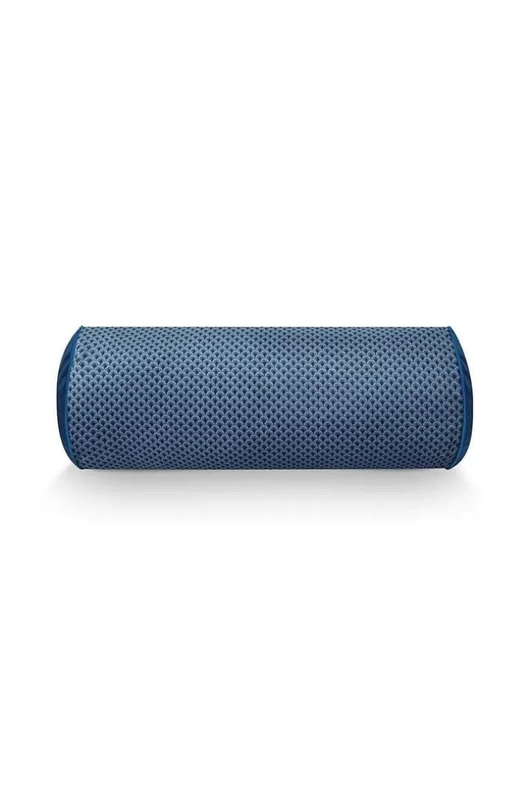 Zierkissen<Pip Studio Nackenrolle Suki Dunkel Blau