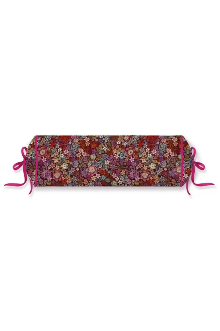 Nackenrolle<Pip Studio Nackenrolle Tutti I Fiori Dunkelrot