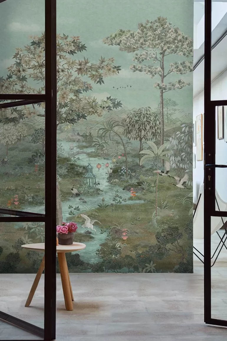 Fototapete<Pip Studio Pip Paradise Wallpower Grun