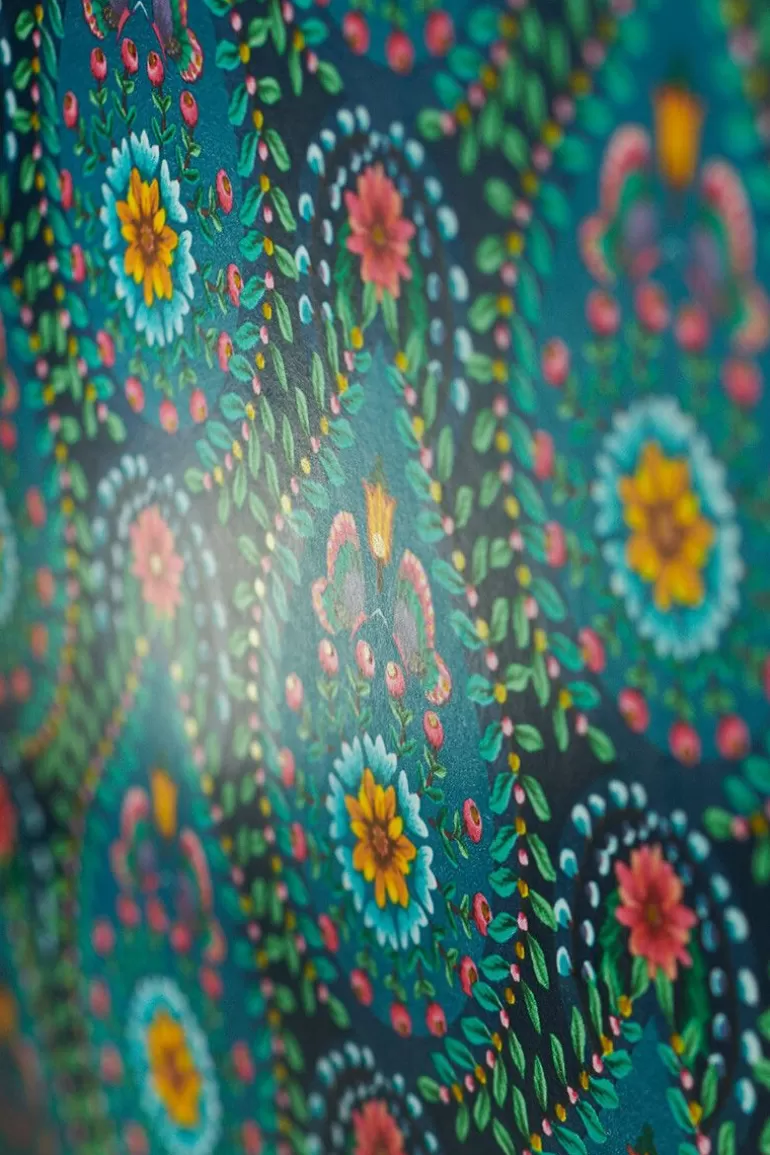 Vliestapete<Pip Studio Raindrops Vliestapete Dunkel Blau