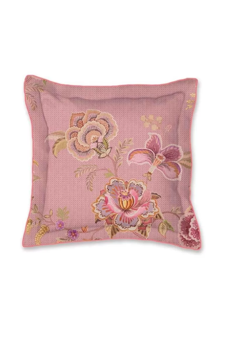 Zierkissen<Pip Studio Quadratisches Zierkissen Cece Fiore Rosa