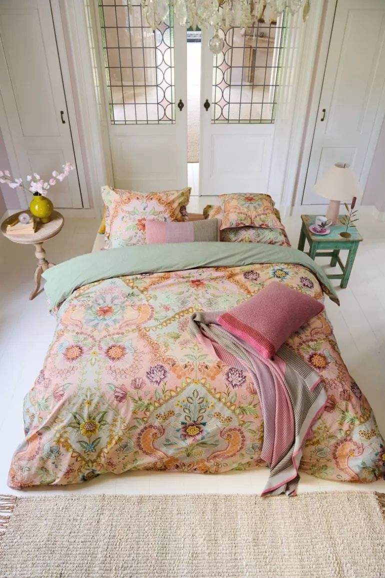 Zierkissen<Pip Studio Quadratisches Zierkissen Saluti Grandi Pastell Rosa