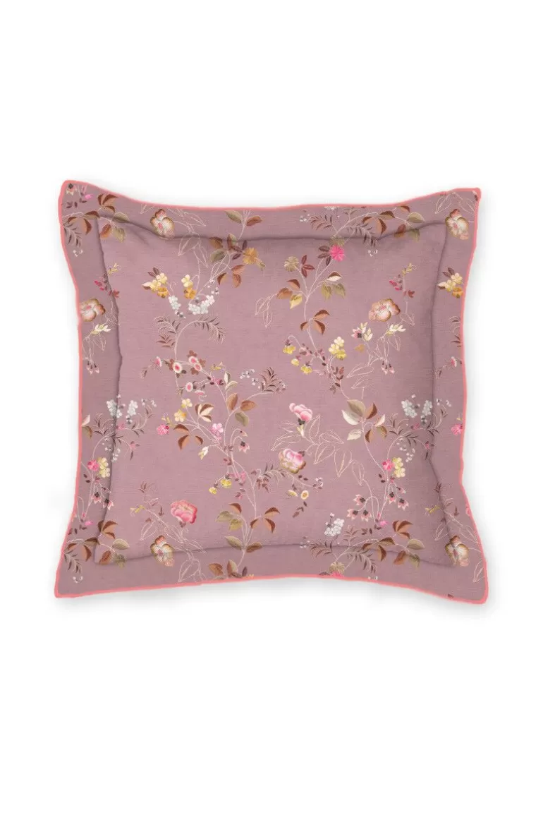 Bettkissen<Pip Studio Quadratisches Zierkissen Tokyo Blossom Hellrosa