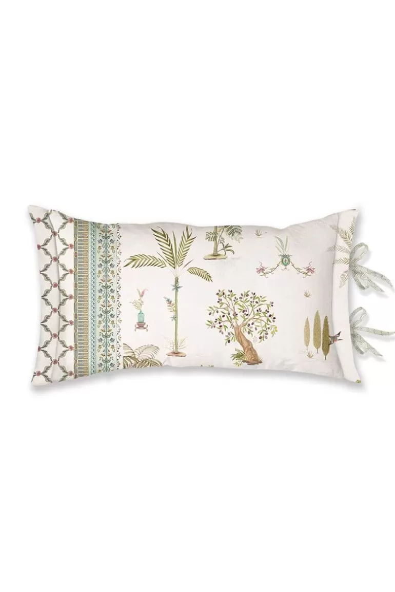 Bettkissen<Pip Studio Rechteckige Zierkissen Giardini Di Frutta Weiss