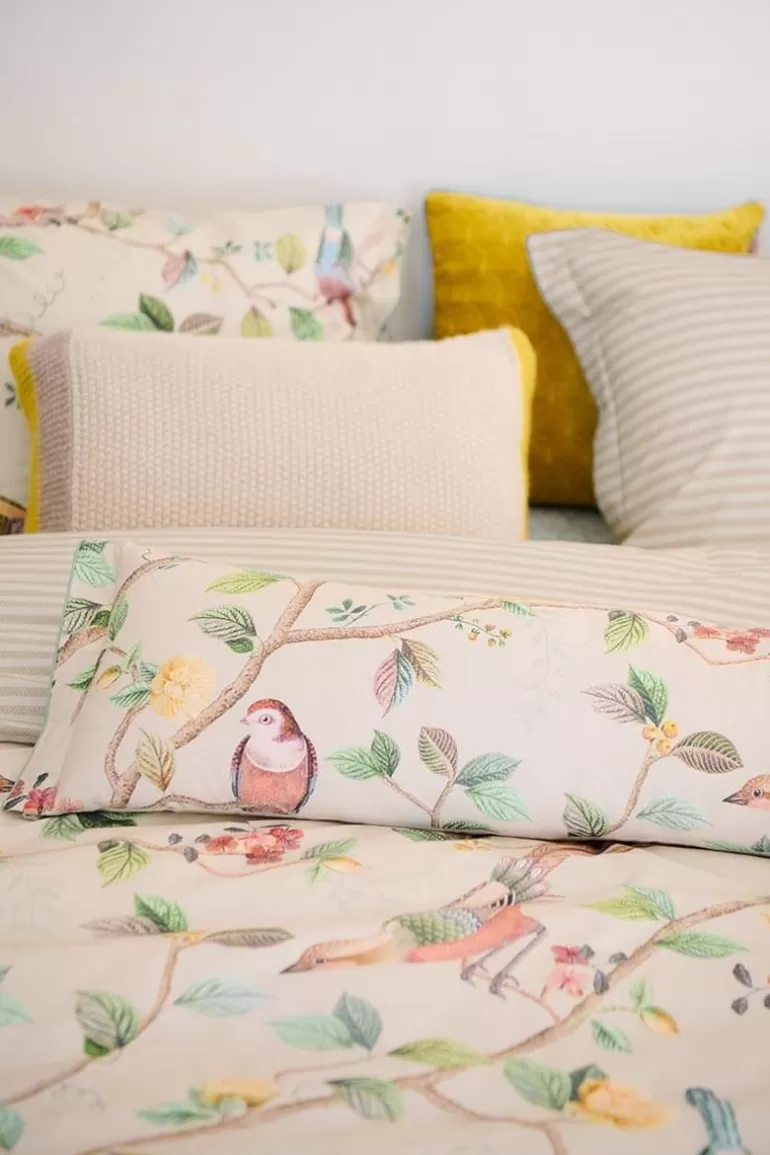 Bettkissen<Pip Studio Rechteckige Zierkissen Lang Good Nightingale Sand Beige