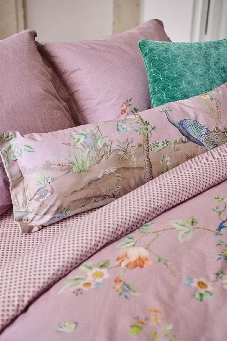 Bettkissen<Pip Studio Rechteckige Zierkissen Lang Okinawa Lila