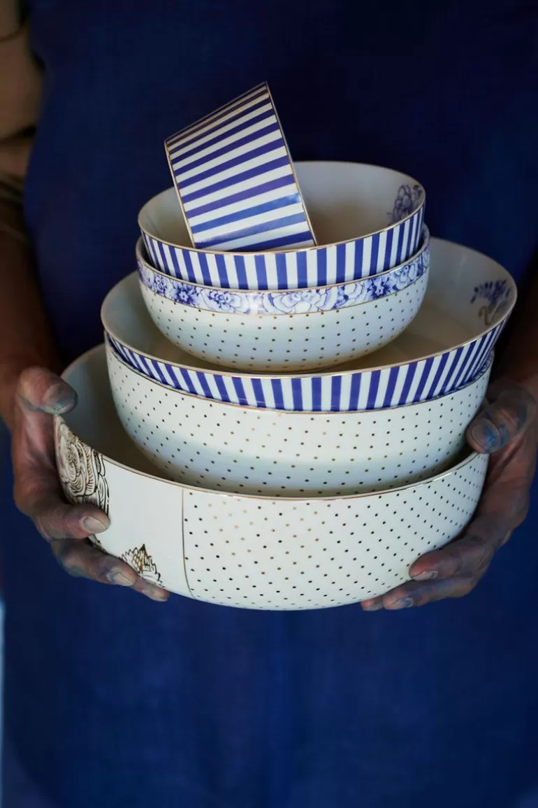Salatschüsseln<Pip Studio Royal White Schale 23 Cm
