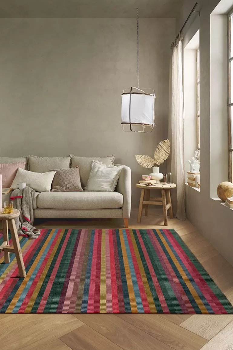Rechteckige Teppiche<Pip Studio Teppich Jacquard Stripes By Pip Multi