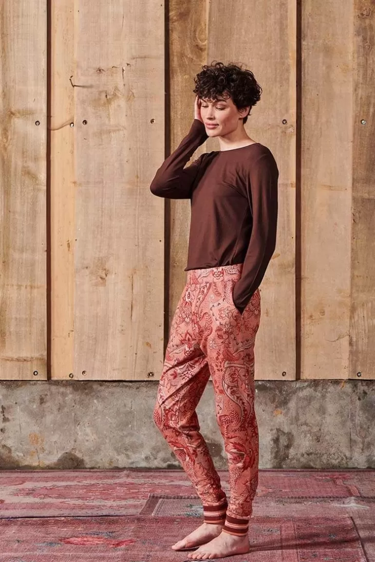 Tops Mit Langen Armeln<Pip Studio Top Lange Armel Solid Terra Rot