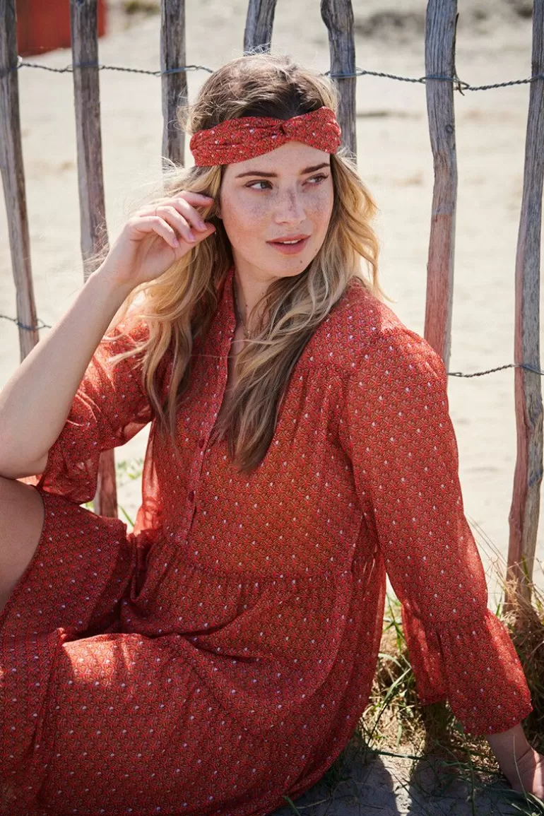 Kleider<Pip Studio Tunic Ajour Rosa