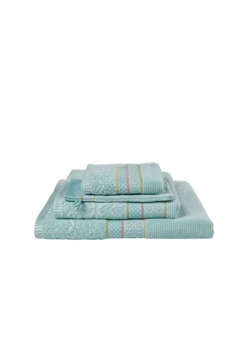 Waschlappen<Pip Studio Waschlappen Set/3 Soft Zellige 16X22 Cm Blau