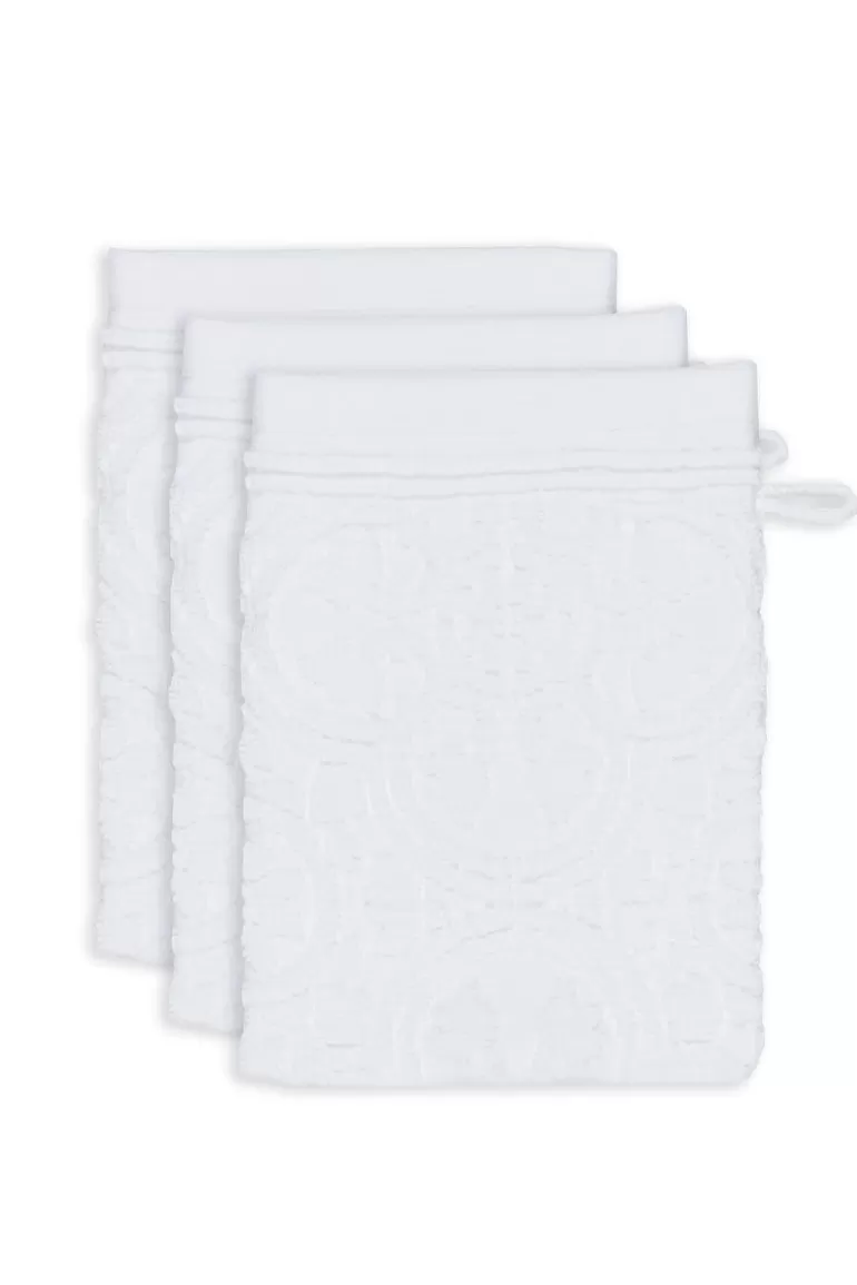 Waschlappen<Pip Studio Waschlappen Set/3 Tile De Pip 16X22 Cm Weis