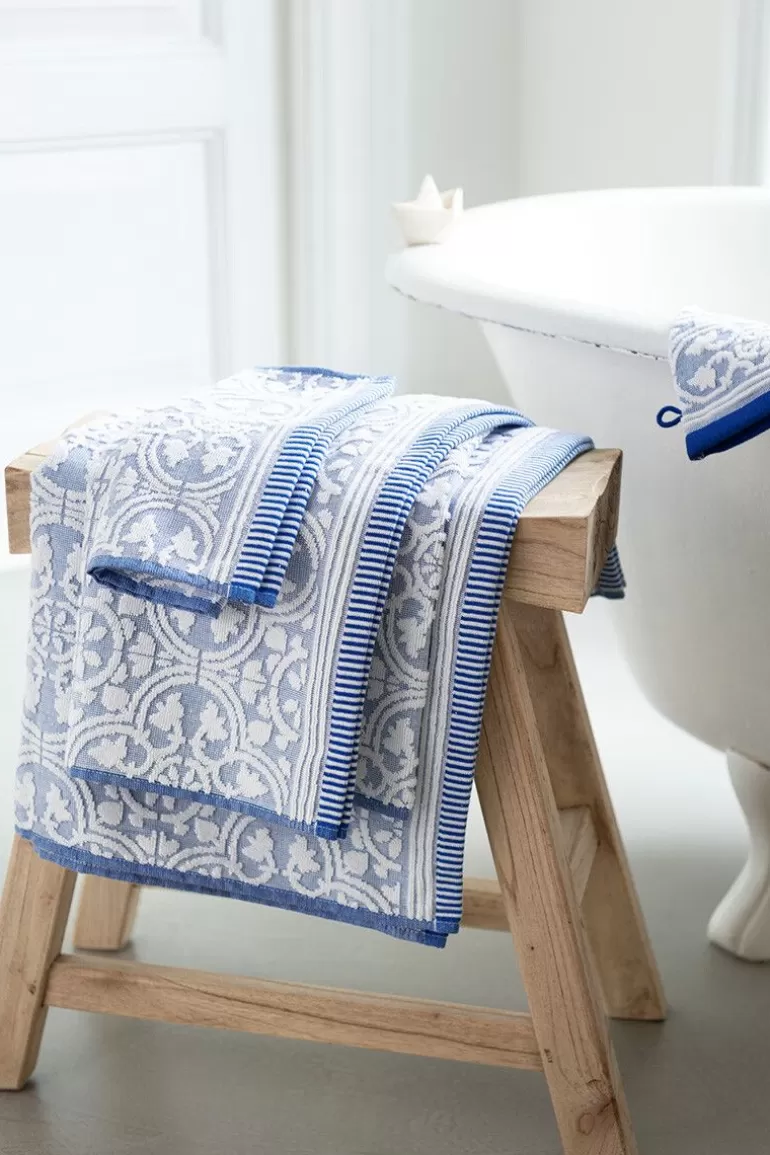 Waschlappen<Pip Studio Waschlappen Set/3 Tile De Pip 16X22 Cm Blau