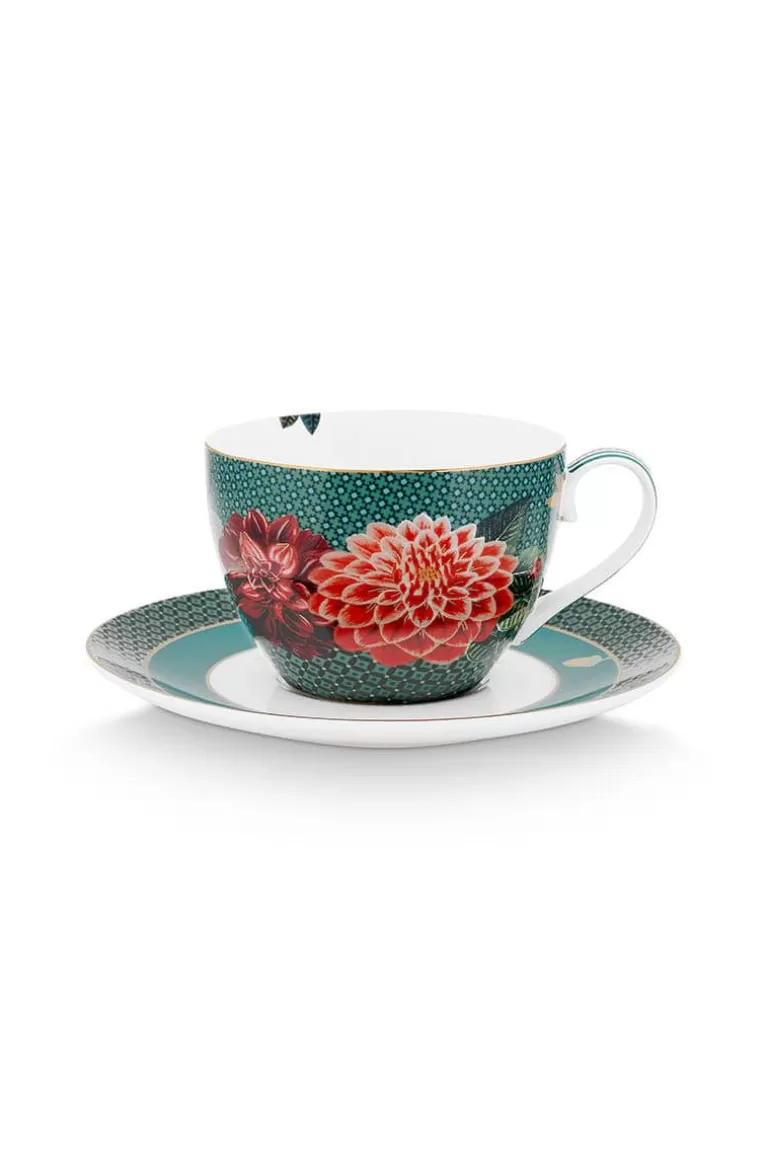 Tasse & Untertasse<Pip Studio Winter Wonderland Cappuccino Tasse & Untertasse Grun