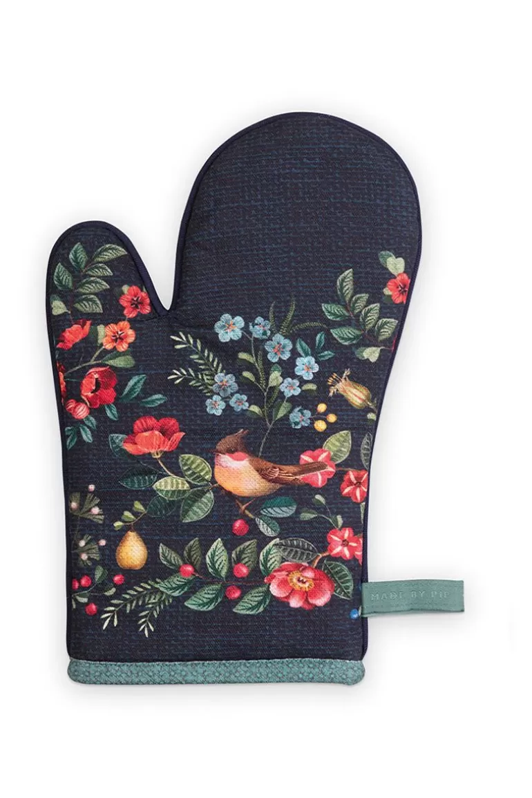 Ofenhandschuhe<Pip Studio Winter Wonderland Ofenhandschuh Dunkelblau