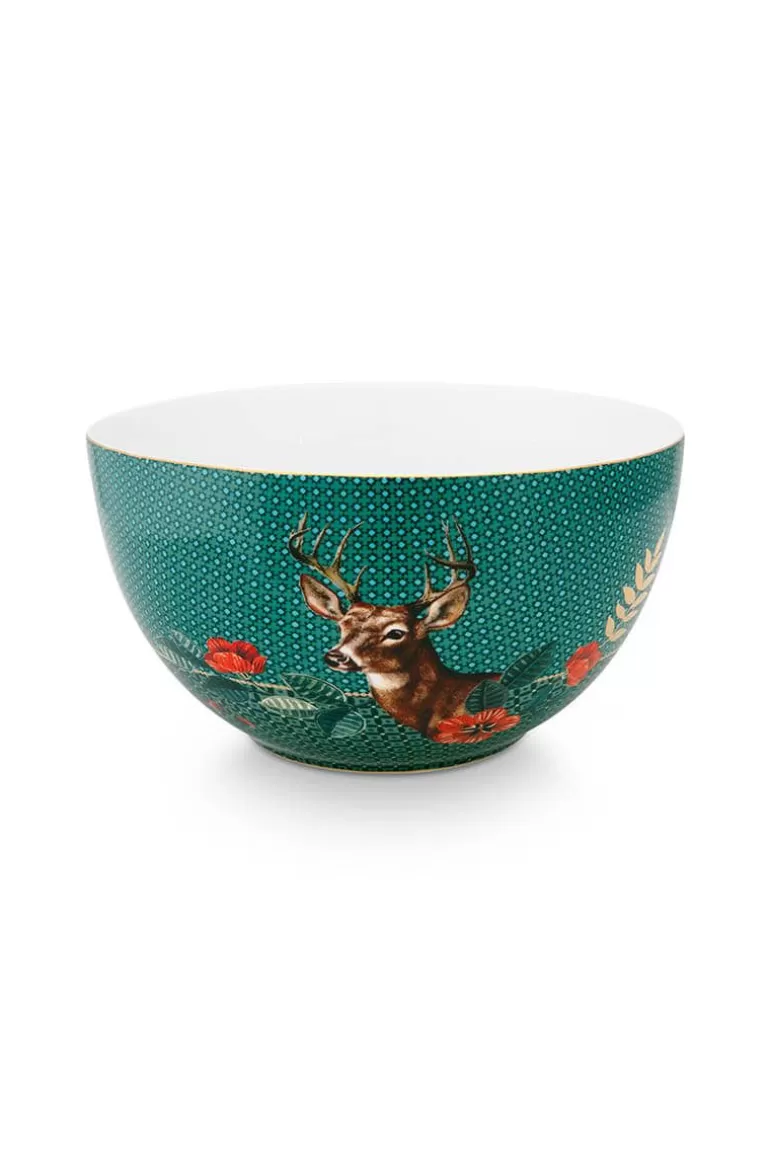 Schalen<Pip Studio Winter Wonderland Schale Grun 18 Cm
