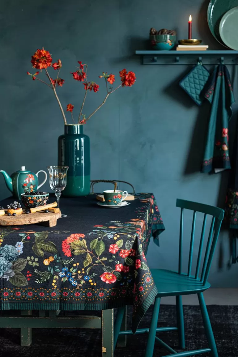 Tischtuch<Pip Studio Winter Wonderland Tishtuch Dunkelblau